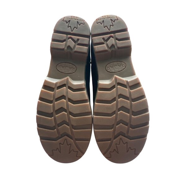 Pajar Canada Après-Ski Boots Brown Leather Suede Faux-Fur Lining Side Zip 9 - Picture 10 of 11